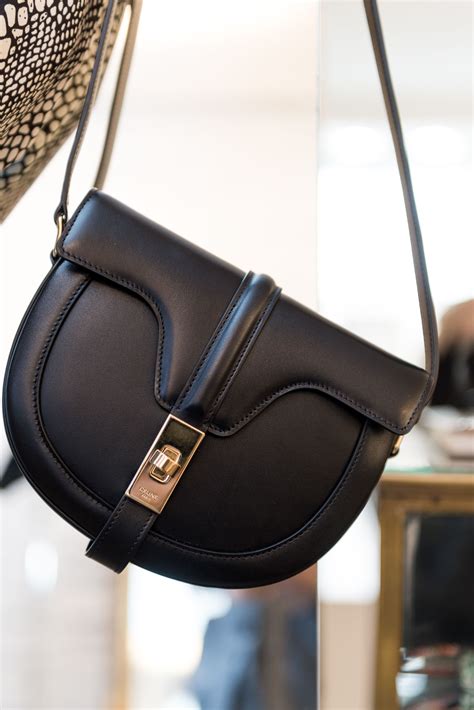 celine frame bag black|celine saddle bag.